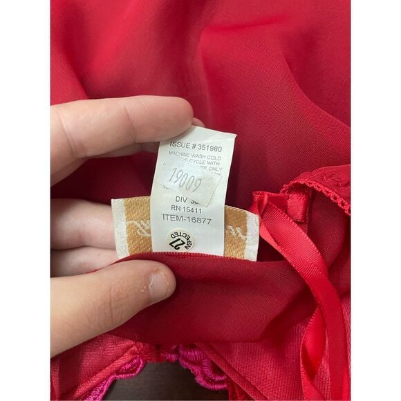 Vintage Sears Babydoll Lingerie by Inner Most with Lace Size Medium - Picture 8 of 9